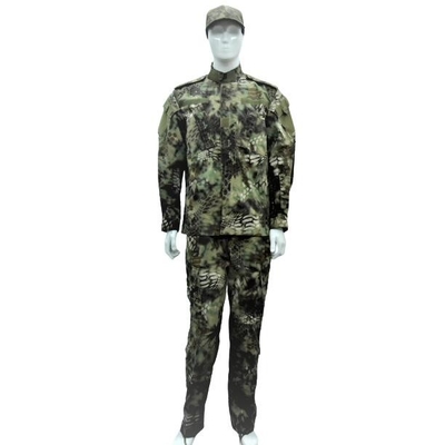 ACU Military Tactical Wear Uniform Set Spodnie Koszula Kapelusz Rip Stop Poly Cotton