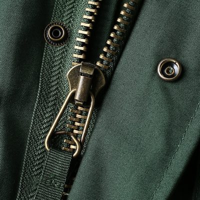 Tkana tekstura wiatroszczelna kurtka wojskowa Oliwkowa kurtka wojskowa 220g-270g