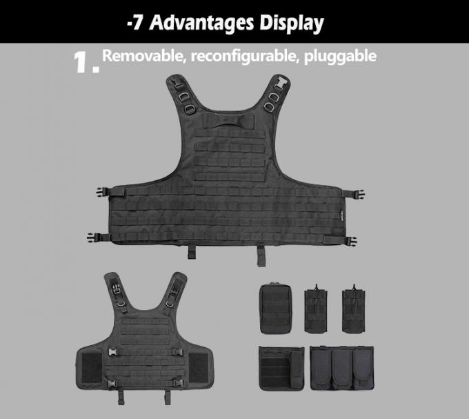 Kamizelka ochronna taktyczna na zewnątrz dla ochroniarza Kamizelka taktyczna Sprzęt taktyczny 1