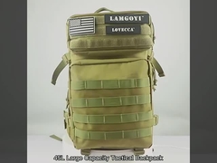 Zipper Hasp 3 Dni Assault Pack Armii Nadwyżka plecak z paskiem łańcuchowym