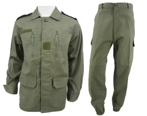 Ognioodporna wojskowa odzież taktyczna z aramidu PE Army Training Dress z ochraniaczami na łokcie i kolana