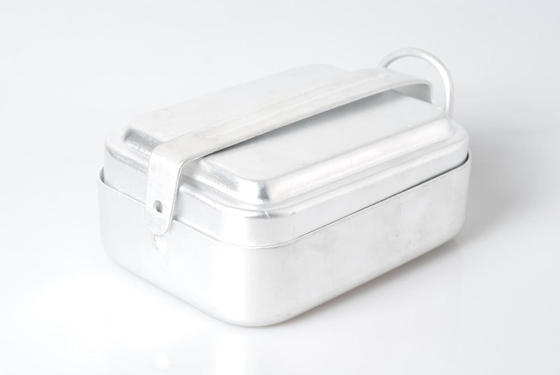 Taktyczny sprzęt outdoorowy Aluminium bałagan Tin Food Grade Tactical Outdoor Gear BPA Free Z pokrowcem