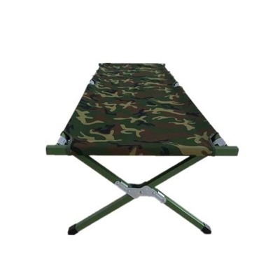 Army Green Tactical Outdoor Gear Składane wojskowe łóżeczko dziecięce Rura aluminiowa