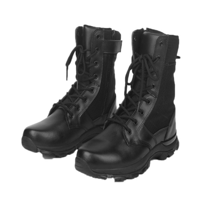 Taktyczne buty outdoorowe z prawdziwej skóry taktyczne czarne buty o wysokości 8 &quot;Wodoodporne buty wojskowe