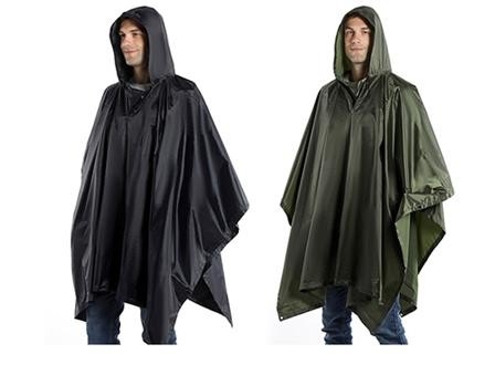 Wojskowe deszcz Cape Taktyczne Outdoor deszcz Cape Poncho wielofunkcyjne poncho