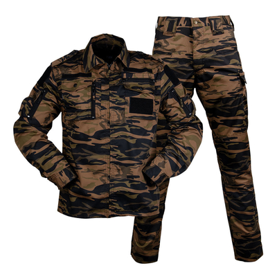 Anti Static Tactical Army Camouflage Uniform 728 Oddychający trudnopalny
