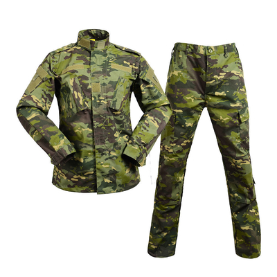 Anty UV wojskowy taktyczny mundur kamuflażowy ACU oddychający
