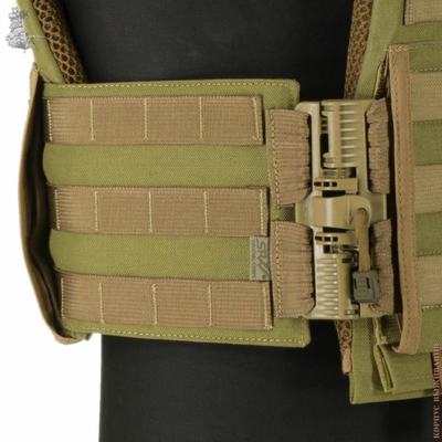 Wytrzymałość Nylon Tactical Bulletproof Vest z siłą hamowania 9mm/.44