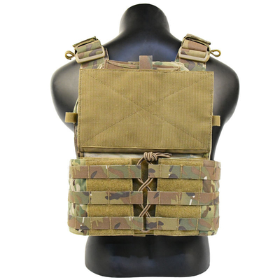 Wytrzymałość Nylon Tactical Bulletproof Vest z siłą hamowania 9mm/.44