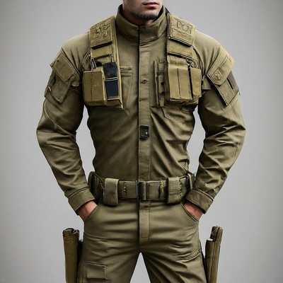 Profesjonalne militarne ubrania taktyczne dla optymalnej funkcjonalności