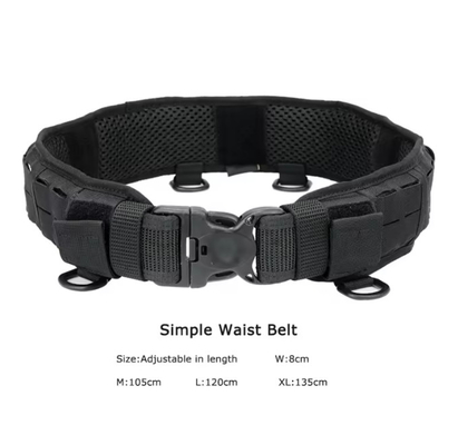 Akcesoria Holster Outdoor Security Combat Tactical Belt Buckle z 11 torebkami