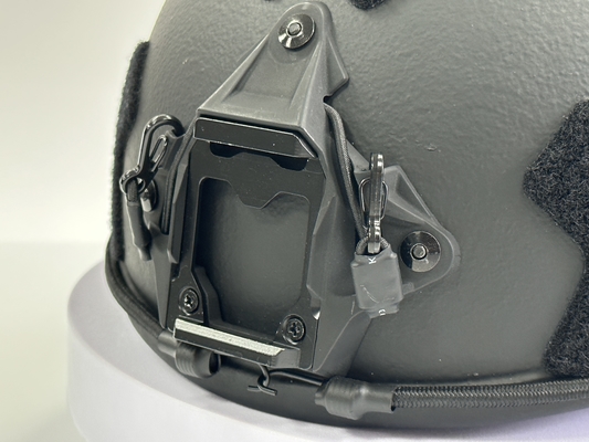Kask balistyczny taktyczny NIJ IIIA UHWPE Czarny kolor dla mężczyzn
