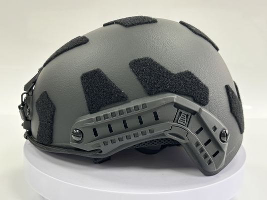 Kask balistyczny taktyczny NIJ IIIA UHWPE Czarny kolor dla mężczyzn