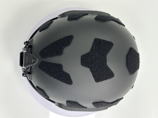 Kask balistyczny taktyczny NIJ IIIA UHWPE Czarny kolor dla mężczyzn