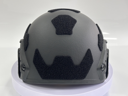 Kask balistyczny taktyczny NIJ IIIA UHWPE Czarny kolor dla mężczyzn