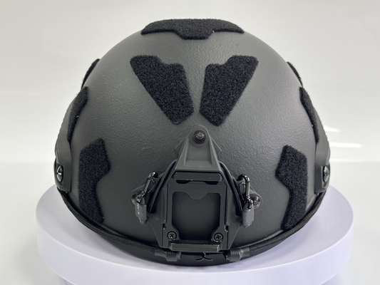 Kask balistyczny taktyczny NIJ IIIA UHWPE Czarny kolor dla mężczyzn