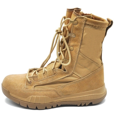 Wysokie buty lekkie pustynne wodoodporne buty sportowe gumowe buty bojowe czarna skóra buty taktyczne dla mężczyzn