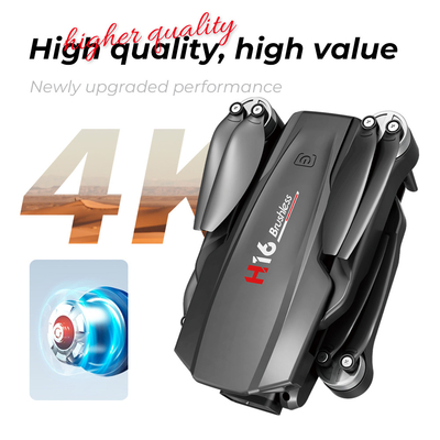 H16 Mini RC Drone HD Kamera Wi-Fi Fpv Bezszczotkowy Składany Quadcopter Profesjonalne drony zabawki dla dzieci 14Y+