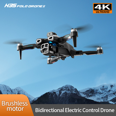 Profesjonalny 4K HD ESC Dual Camera Mini Drone H35 Brushless Optical Flow WIFI Quadcopter Unikanie przeszkód