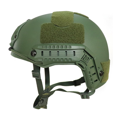 FAST Kask NIJ IIIA Kask balistyczny Kevlar taktyczny balistyczny Duży rozmiar Wysoki rozmiar Armia Zielony kask