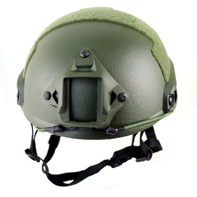 FAST Kask NIJ IIIA Kask balistyczny Kevlar taktyczny balistyczny Duży rozmiar Wysoki rozmiar Armia Zielony kask