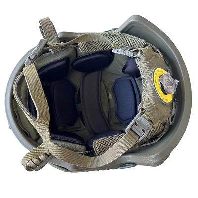 FAST Kask NIJ IIIA Kask balistyczny Kevlar taktyczny balistyczny Duży rozmiar Wysoki rozmiar Armia Zielony kask