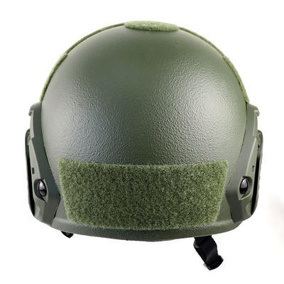 FAST Kask NIJ IIIA Kask balistyczny Kevlar taktyczny balistyczny Duży rozmiar Wysoki rozmiar Armia Zielony kask