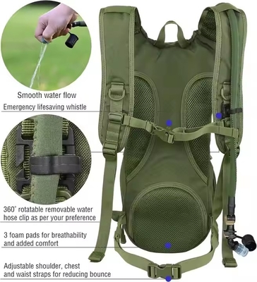 3L Tactical Molle Backpack do jazdy na rowerze Wędrówki Bieganie Alpinizm Worek z wodą