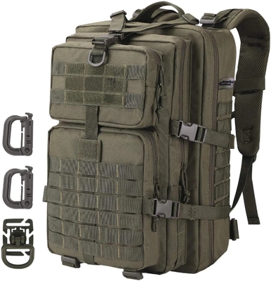 Alpinizm Wędrówki Tactical Bag Gym Sport Wnętrze Zipper Pocket 600D Polyester Travel Storage Tactical Backpack