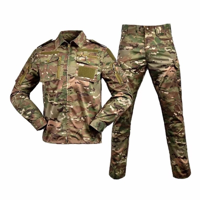Zastosowany Oliwkowy Zielony Czarny Las Camo 728 Ubrania taktyczne Uniformy kostium kamuflażowy