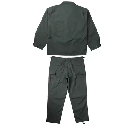 Zindywidualizowane logo BDU kombinezony Solid Deep Green Uniformy taktyczne