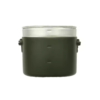 Tactical Canteen Olive Green Aluminium Kettle 3 Piece Lunch Box Tactical Outdoor Gear