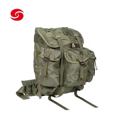 420D Nylon Olive Green Tactical Alice Pack Bag do wspinaczki / pieszej wędrówki / treningu