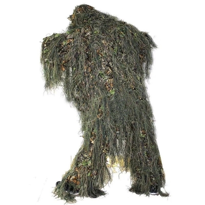 Chiny Xinxin Taktyczny Polowanie Na zewnątrz Trwałe szkolenie Kamuflaż wodoodporny Oddychający 3D Leaf Ghillie Suit