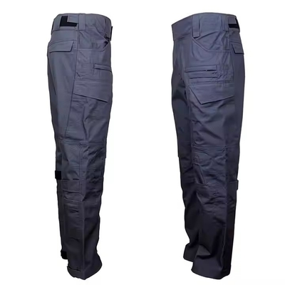 Wielo-kieszonkowy tactical suit z zamkiem w ciemno niebieskim kolorze z dostosowanym logo