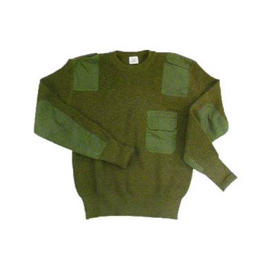 Uniform Customized Chest Pocket V-Neck Knitted Wear Pullover Taktyczny sweter