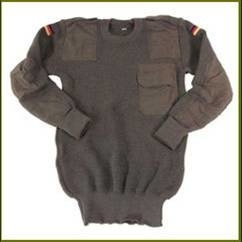 Wojskowy sweter, sweter policyjny, wełniany sweter, wełniany polyester