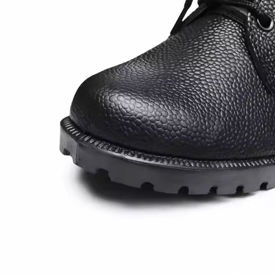 Zindywidualizowane obuwie taktyczne czarny kolor buty skórzane z Geinuen skórzane buty treningowe czarne buty