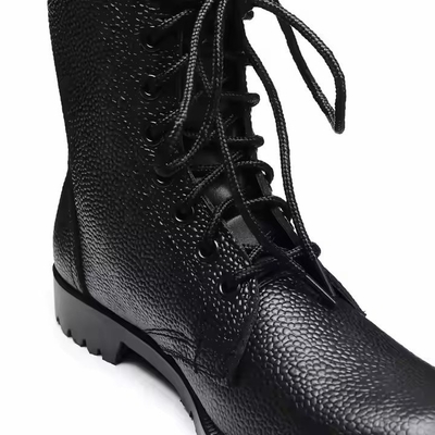 Zindywidualizowane obuwie taktyczne czarny kolor buty skórzane z Geinuen skórzane buty treningowe czarne buty
