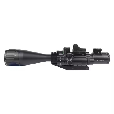 Mini Red Dot Sight + Red Laser Sight Scope Combo Optical Scope Reflex Sight Scope dla polowań taktycznych