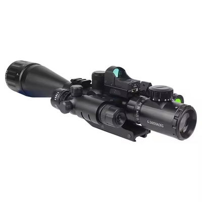 Mini Red Dot Sight + Red Laser Sight Scope Combo Optical Scope Reflex Sight Scope dla polowań taktycznych