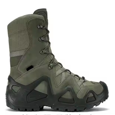 Fabryka Sprzedaż hurtowa wysokiej klasy brązowej skóry sporty na świeżym powietrzu Survival Desert Safety Taktyczne buty bojowe