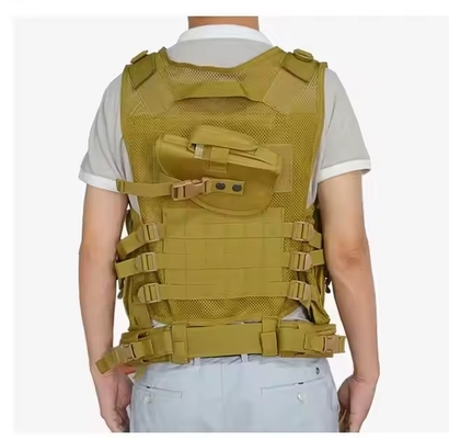 900D Oxford Molle Training Lekkie kamizelki taktyczne na zewnątrz Wojskowe ubrania taktyczne
