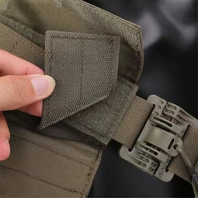 Szybko wypuszczalny kamizelka modularny zestaw klatki piersiowej na zewnątrz oddychająca gra w paintball