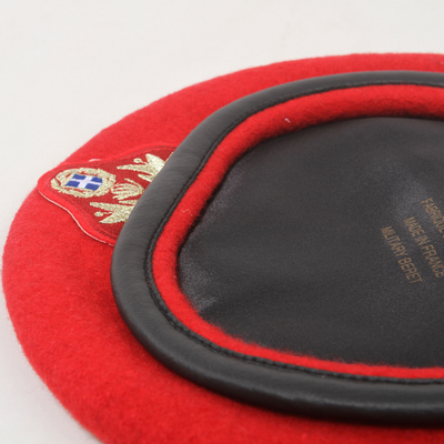 Czerwony wojskowy wełniany beret taktyczny wojskowy nakrycia głowy dla sił specjalnych mężczyzn i kobiet