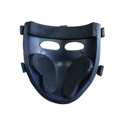 Czarna pełna półkuloodporna maska ​​​​na twarz NIJ IIIA 9mm balistyczna